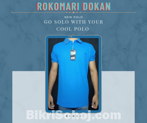 One Colour Polo T-shirt